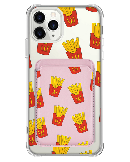 iPhone Magnetic Wallet Case - Fries