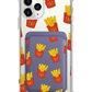 iPhone Magnetic Wallet Case - Fries