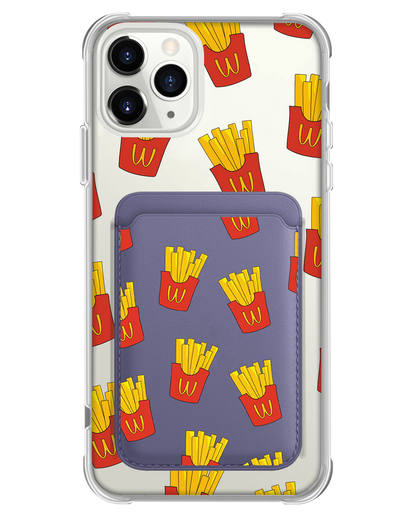 iPhone Magnetic Wallet Case - Fries