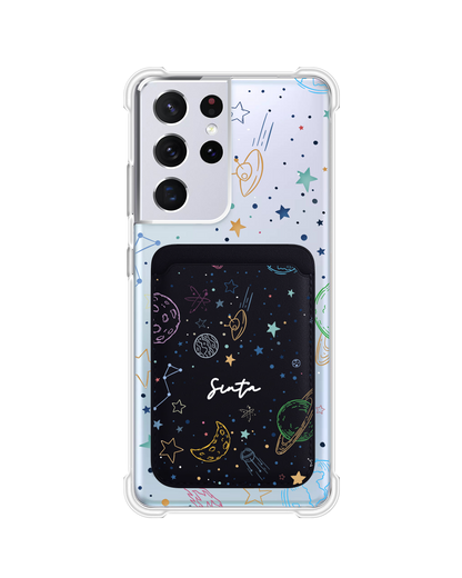 Android Magnetic Wallet Case - Galaxy