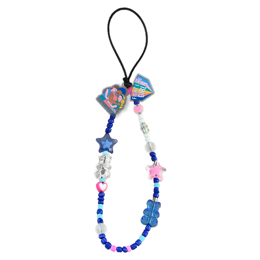 Beaded Strap with Acrylic Charm  - Girl Power 2.0