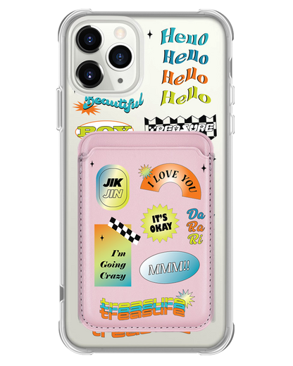 iPhone Magnetic Wallet Case - Hello Treasure
