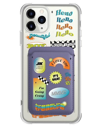 iPhone Magnetic Wallet Case - Hello Treasure