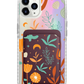 iPhone Magnetic Wallet Holo Case - Autumn Botanical