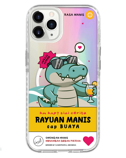 iPhone Rearguard Holo - Cap Buaya