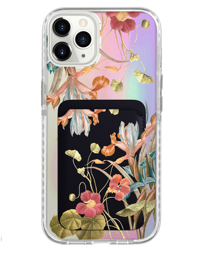 iPhone Magnetic Wallet Holo Case - Caroline
