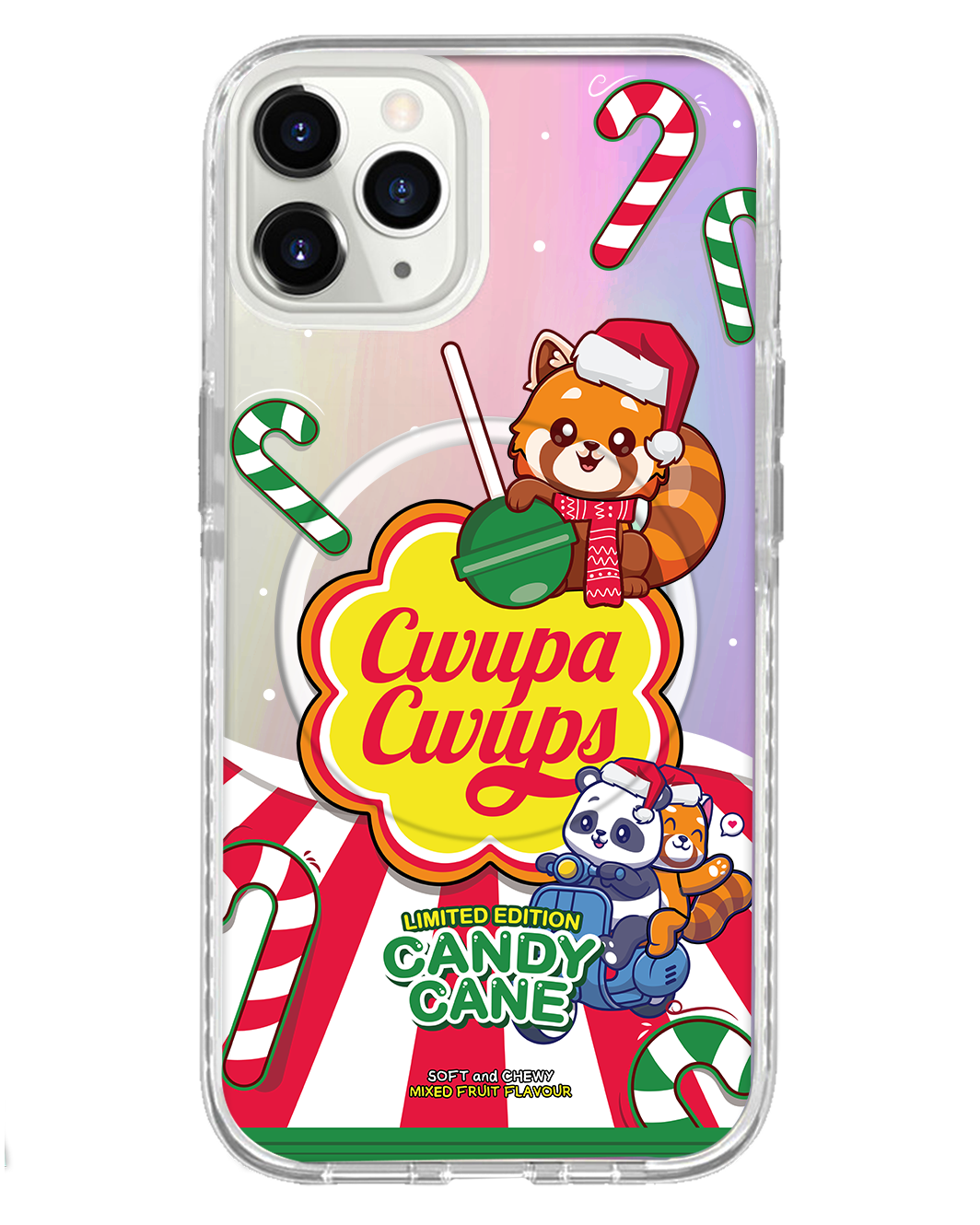 iPhone Rearguard Holo - Cwupa Cwups Christmas