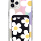 iPhone Magnetic Wallet Holo Case - Daisy 4.0