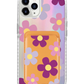 iPhone Magnetic Wallet Holo Case - Daisy Paradise