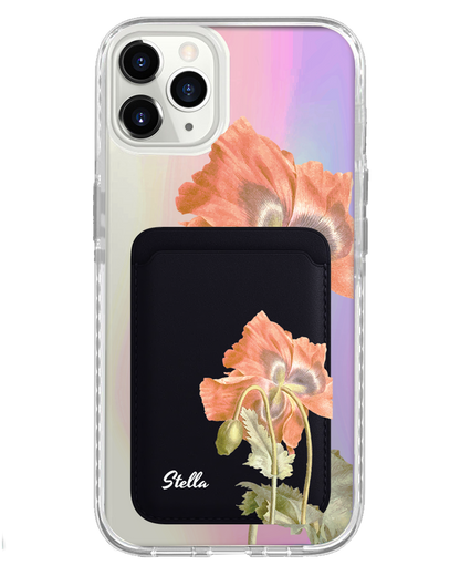 iPhone Magnetic Wallet Holo Case - Estella