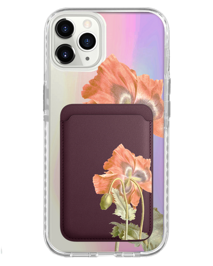iPhone Magnetic Wallet Holo Case - Estella