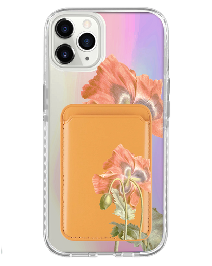 iPhone Magnetic Wallet Holo Case - Estella