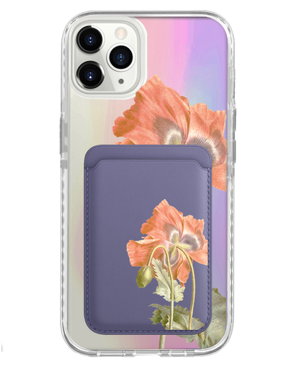 iPhone Magnetic Wallet Holo Case - Estella