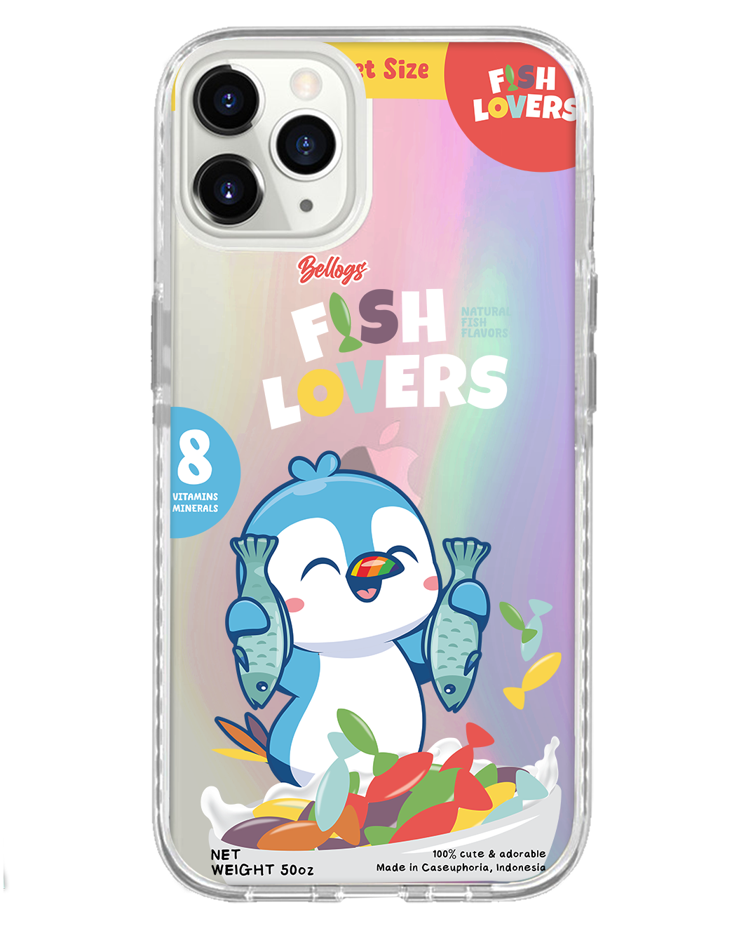 iPhone Rearguard Holo - Fish Lovers