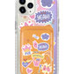 iPhone Magnetic Wallet Holo Case - Girl Power Sticker Pack