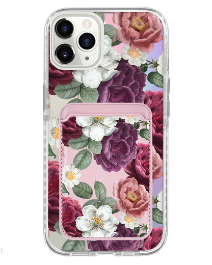 iPhone Magnetic Wallet Holo Case - Grace