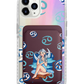 iPhone Magnetic Wallet Holo Case - Cancer