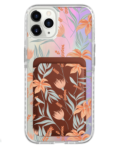 iPhone Magnetic Wallet Holo Case - Odolette