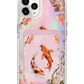 iPhone Magnetic Wallet Holo Case - Oil Painting Koi