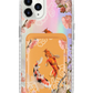 iPhone Magnetic Wallet Holo Case - Oil Painting Koi