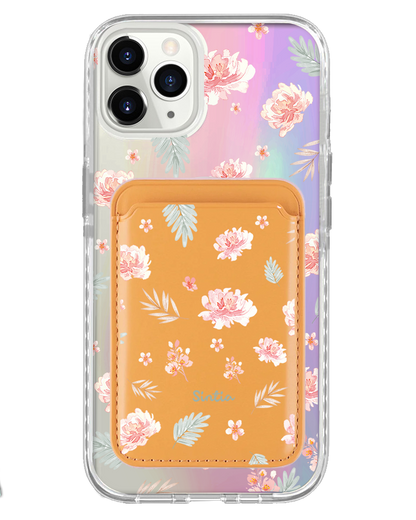 iPhone Magnetic Wallet Holo Case - Botanical Garden 4.0