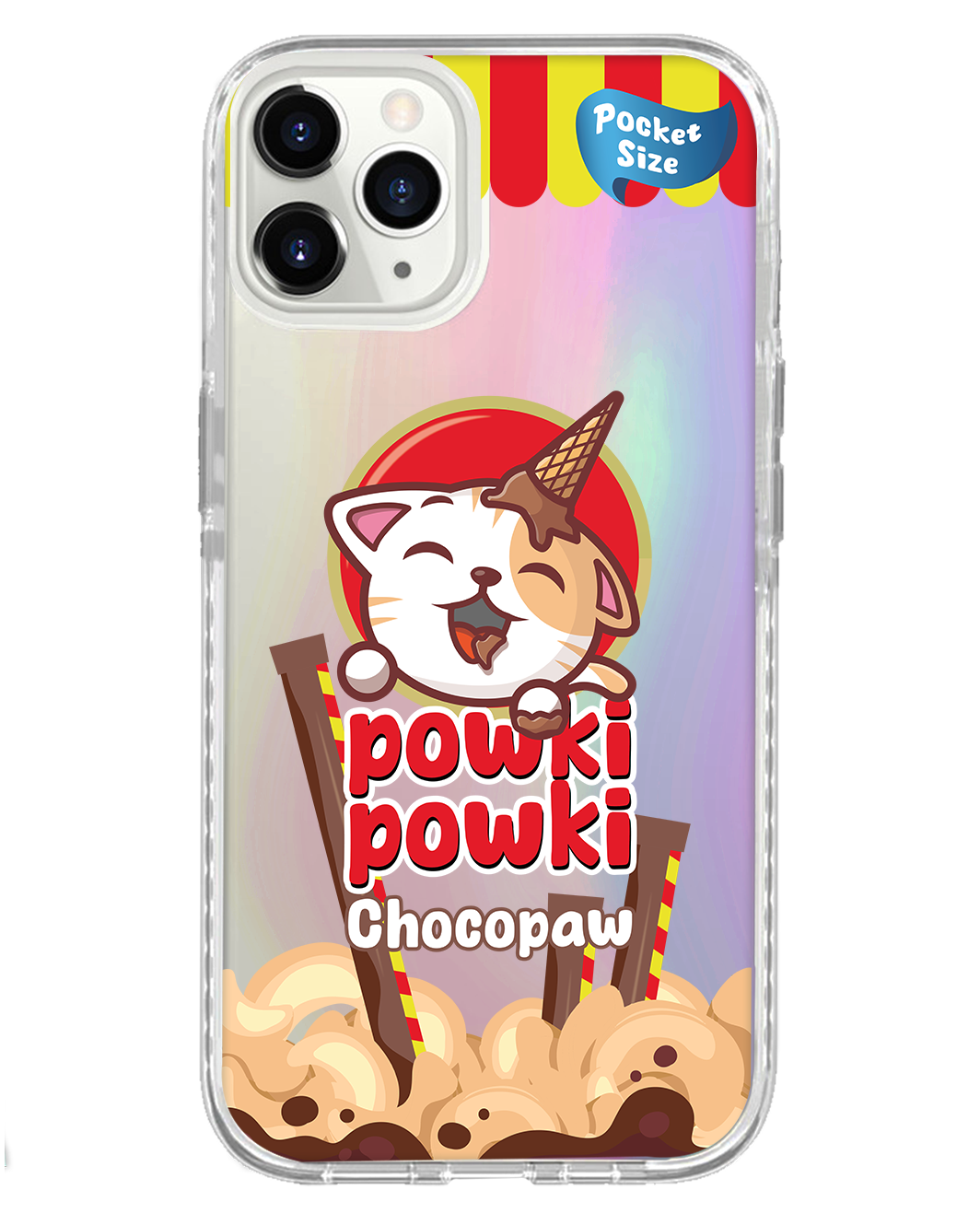 iPhone Rearguard Holo - Powki Powki