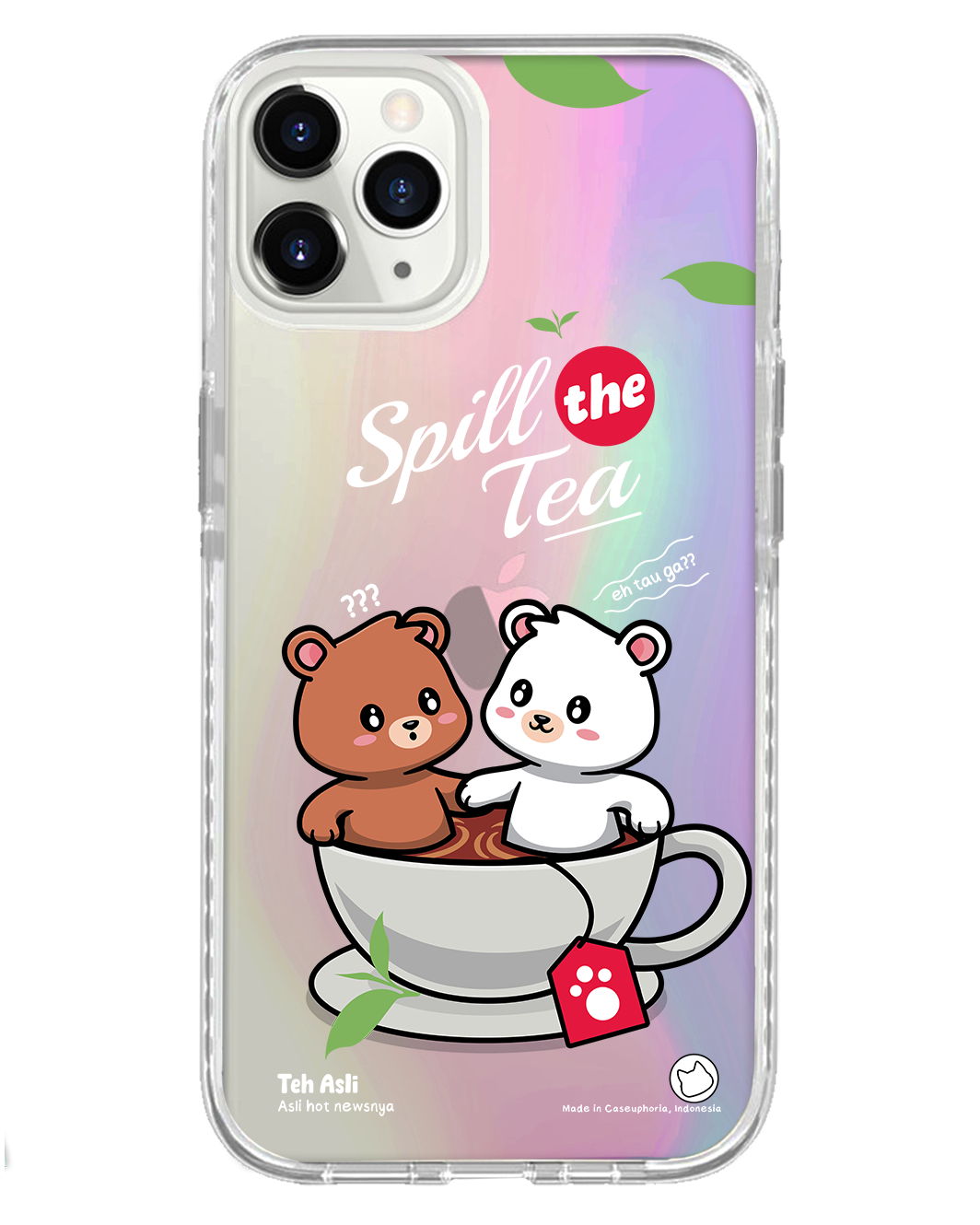 iPhone Rearguard Holo - Spill the Tea