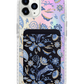 iPhone Magnetic Wallet Holo Case - Tiger & Floral 1.0