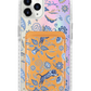 iPhone Magnetic Wallet Holo Case - Tiger & Floral 1.0