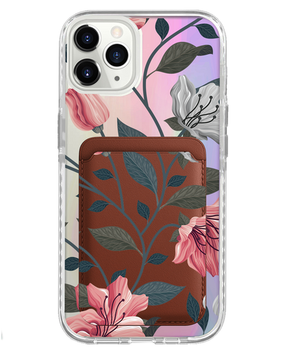 iPhone Magnetic Wallet Holo Case - Valerie
