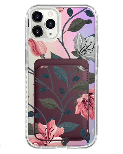 iPhone Magnetic Wallet Holo Case - Valerie
