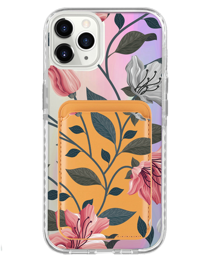 iPhone Magnetic Wallet Holo Case - Valerie