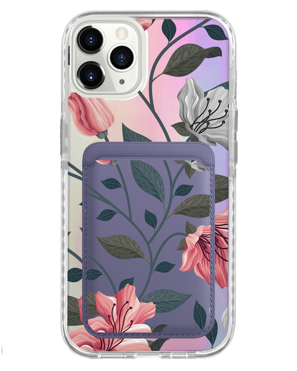 iPhone Magnetic Wallet Holo Case - Valerie
