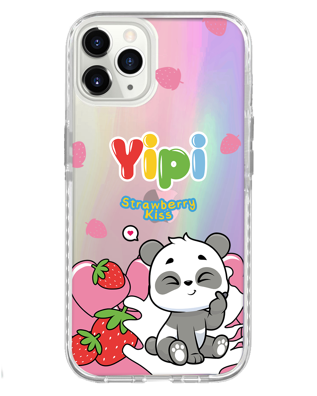 iPhone Rearguard Holo - Yipi Strawberry Kiss