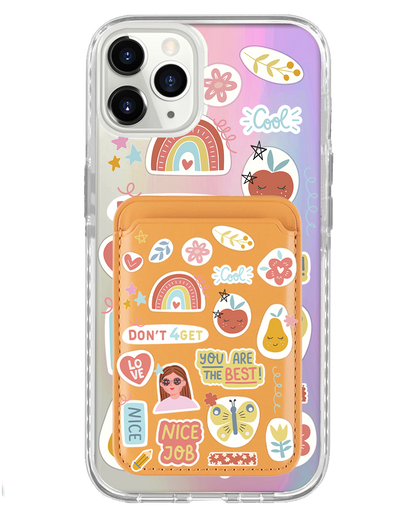 iPhone Magnetic Wallet Holo Case - You are the Best 1.0