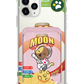 iPhone Magnetic Wallet Case - Honey Moon