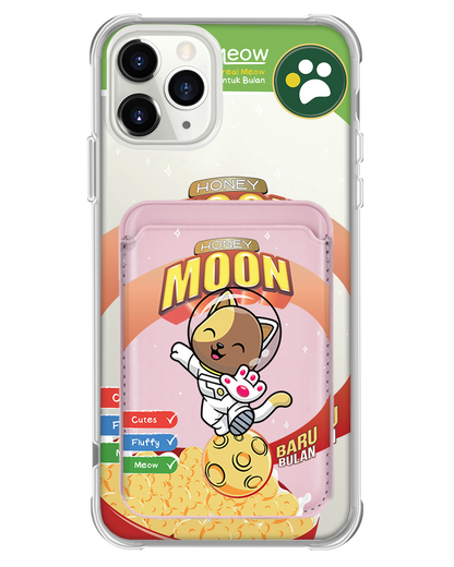 iPhone Magnetic Wallet Case - Honey Moon