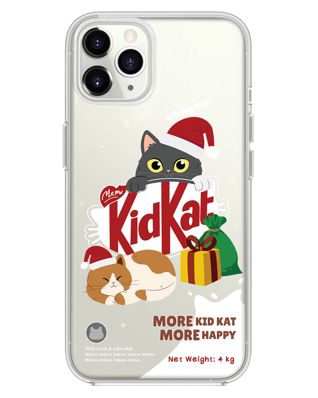 iPhone Rearguard Hybrid - Kidkat Christmas