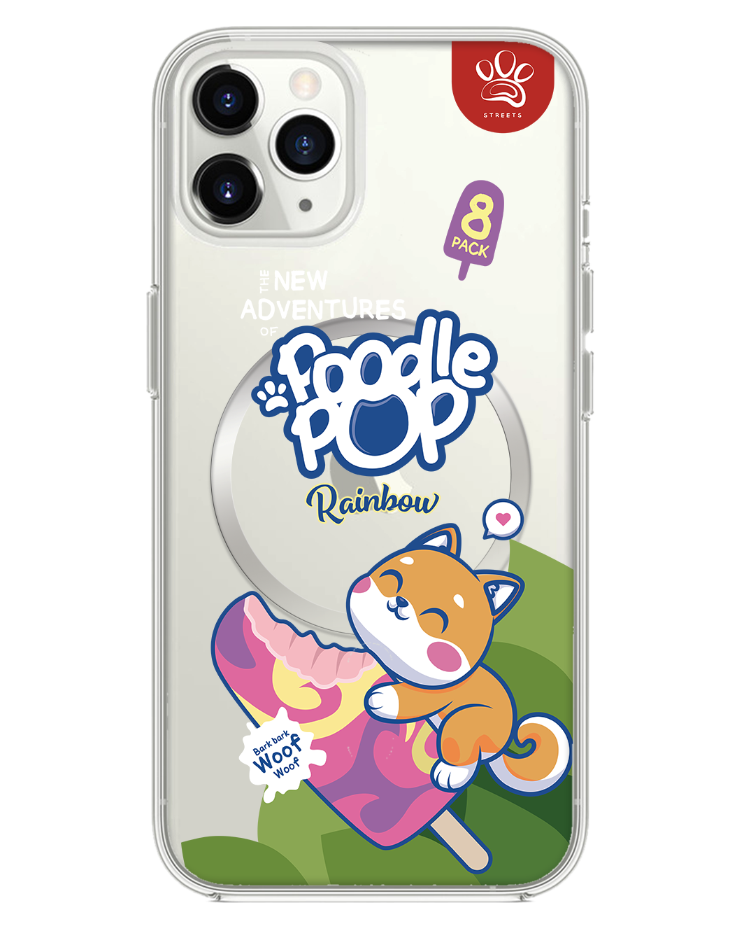 iPhone Rearguard Hybrid - Poodle Pop