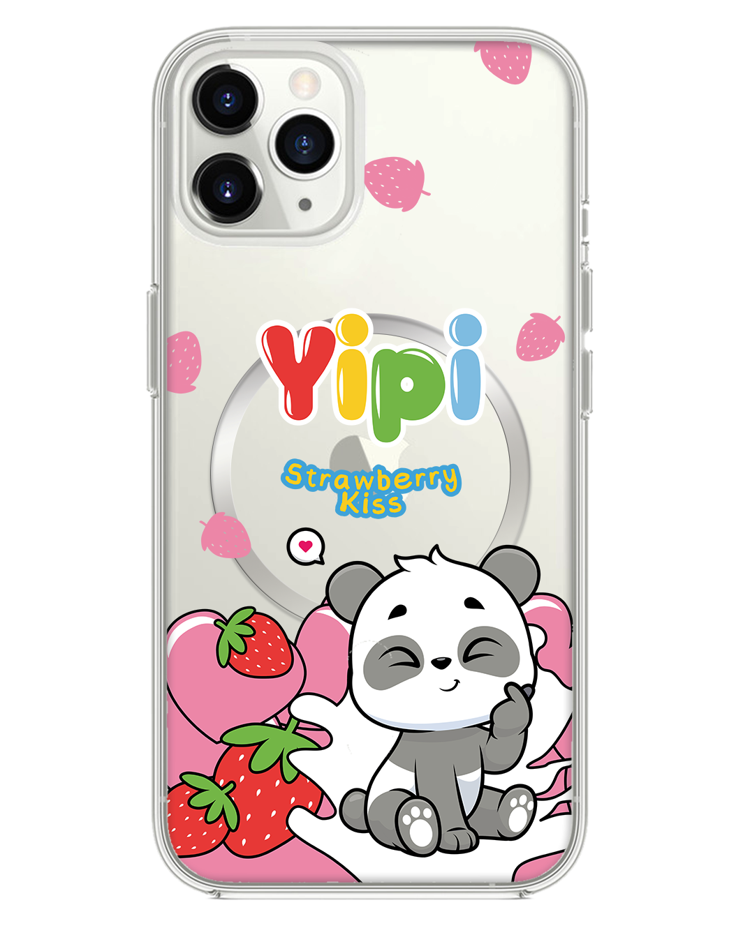 iPhone Rearguard Hybrid - Yipi Strawberry Kiss