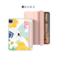 iPad Macaron Flip Cover - Abstract Flower 2.0