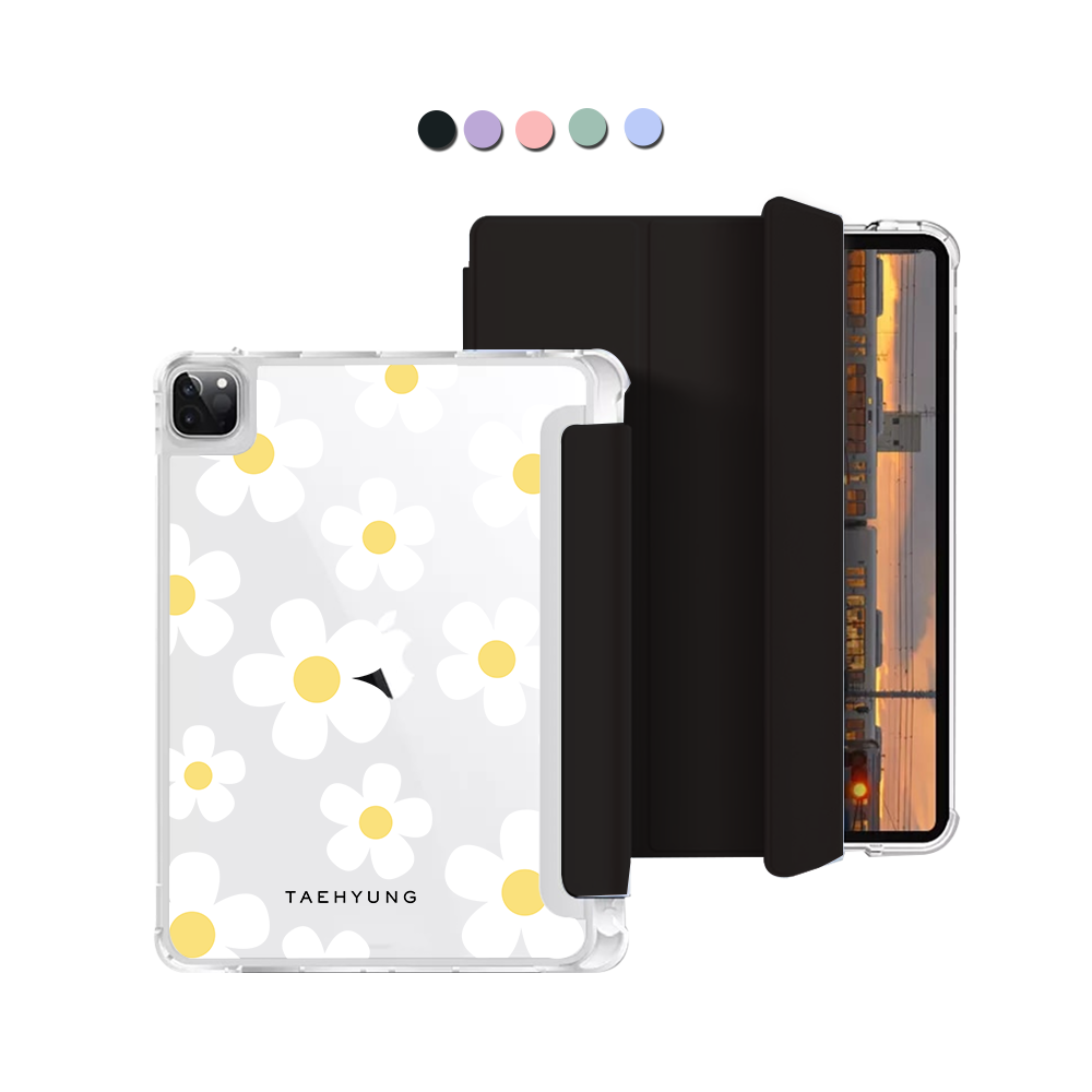 iPad Macaron Flip Cover - Daisy 2.0