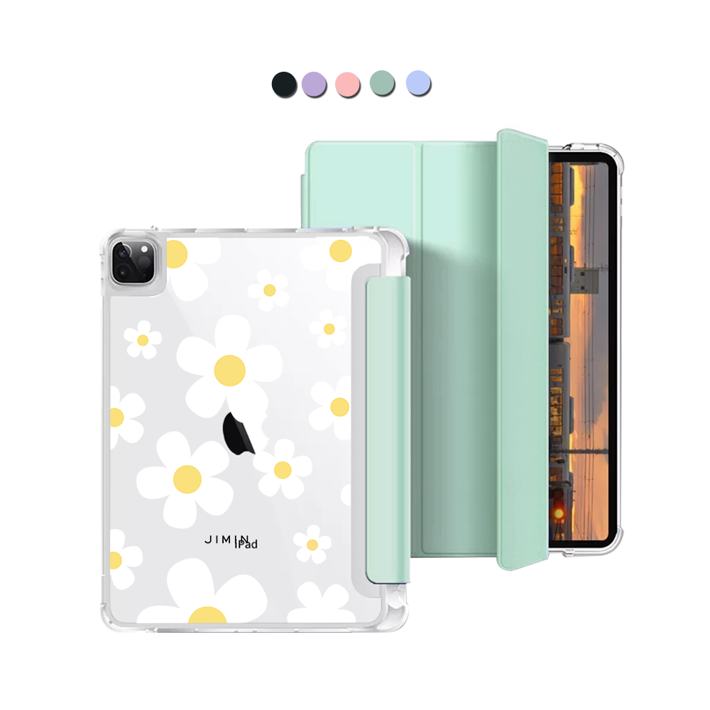 iPad Macaron Flip Cover - Daisy 3.0