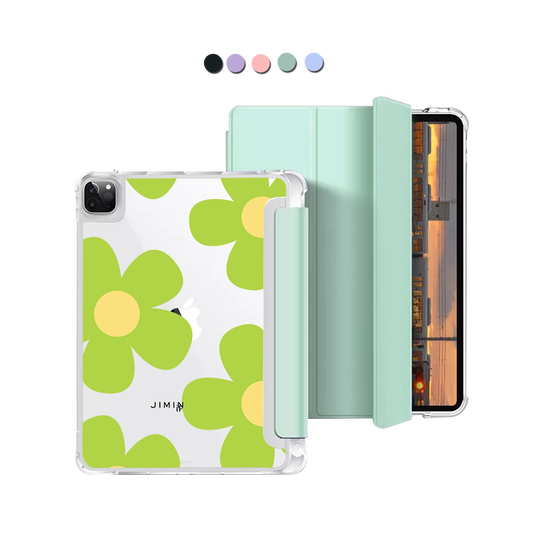 iPad Macaron Flip Cover - Daisy Bloom