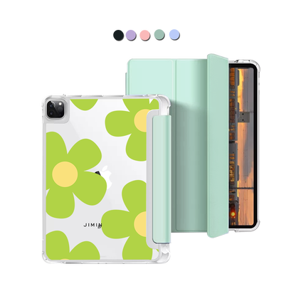 iPad Macaron Flip Cover - Daisy Bloom