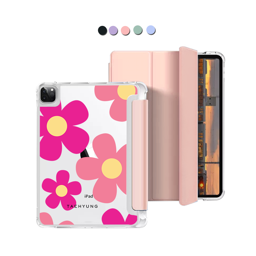 iPad Macaron Flip Cover - Daisy Delight