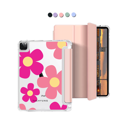 iPad Macaron Flip Cover - Daisy Delight