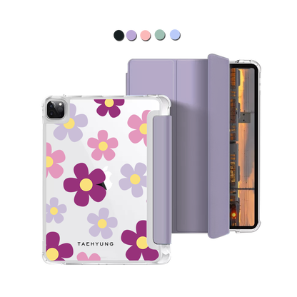 iPad Macaron Flip Cover - Daisy Paradise