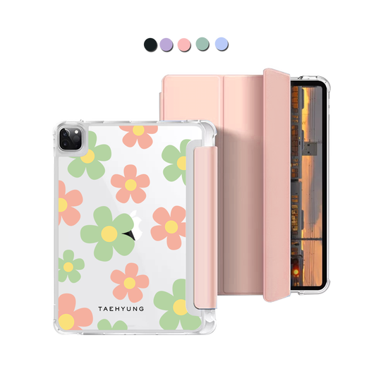 iPad Macaron Flip Cover - Daisy Spring