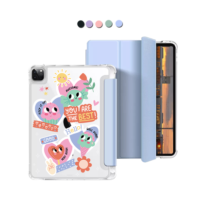 iPad Macaron Flip Cover - Dessert Party